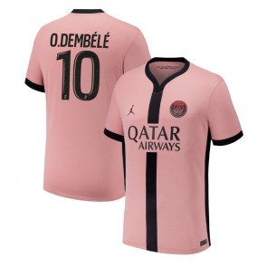 Paris Saint-Germain Ousmane Dembele #10 Rezervni Dres 2024-25 Kratak Rukavima